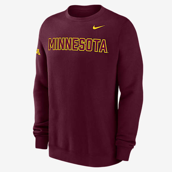 Minnesota Club Fleece Men's Nike College Crew-Neck Sweatshirt